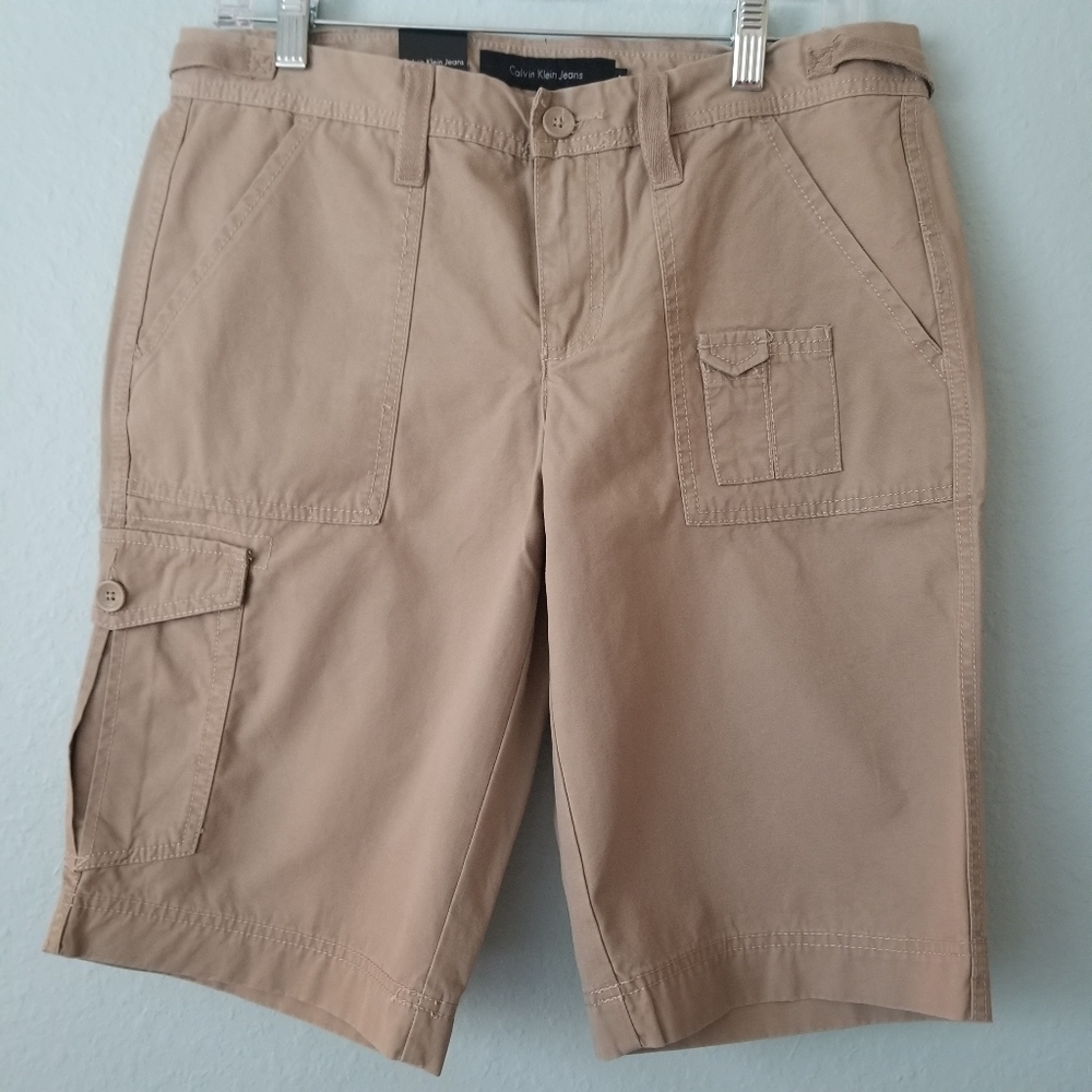 Calvin Klein Jeans Khaki Cargo Shorts